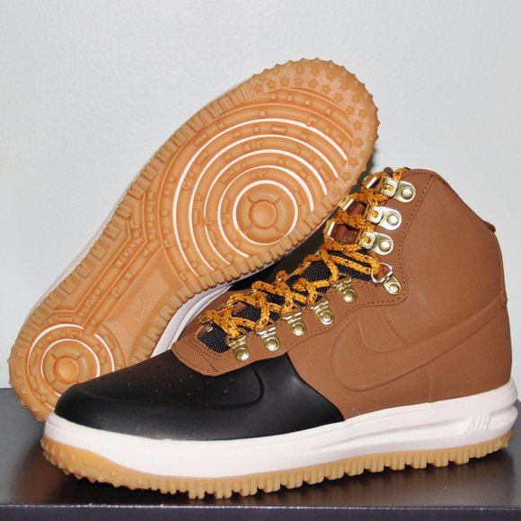 nike lunar force 1 duckboot 18 tan black